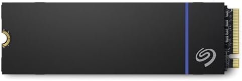 Seagate Game Drive for PS5, 1TB, NVMe Internal SSD - NVMe 1.4 PCIe 4th Gen Officially Licensed, Up to 7300MB/s with Heatsink (ZP1000GP3A2001)