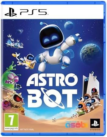 Sony, Astro Bot PS5, Jeu Plateforme-Aventure, Édition Standard, Version Physique avec CD, En Français, 1 joueur, PEGI 7, Pour PlayStation 5