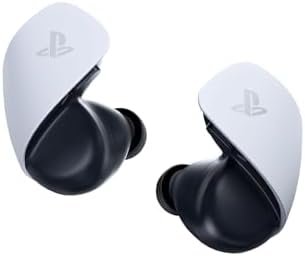 Sony, Écouteurs Sans Fil PULSE Explore pour PlayStation 5, PC et Mac, Réduction de bruit, 10h d’Autonomie, Couleur : Blanche