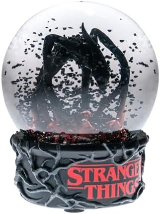 Stranger Things Snow Globe | Snow Balls for Adults & Kids | Netflix Snowballs, Official Stranger Things Gifts, Erik Merchandise
