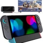 Switch 2 TV Dock, SiWiQU Portable Docking Station Compatible with Nintendo Switch 2 Console, Switch Charger with Output 4K@120Hz HDMI/100W Port Charge/USB 3.0, Base Switch 2 Official Replacement