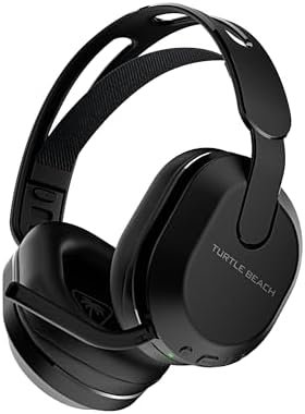 Turtle Beach Stealth 500 Noir Playstation Casque Gaming sans Fil w/ 40hr Batterie et Bluetooth pour PS5, PS4, PC and Mobile