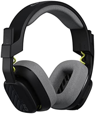 ASTRO A10 Gaming Headset Gen 2 Wired Over-Ear Gaming Headset, Unidirectional Microphone with Mute Function, 32mm Transducers, for PS5, PS4, Nintendo Switch, PC - Black