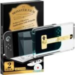 BELLEMOND Tempered Glass Screen Protector with Blue Light Filter for Nintendo Switch 2 (2025) - 「EZ Guide」 Alignment Kit for Perfect Placement - 8 Inch, 10H Hardness - Japanese Design