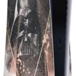 DeinDesign Sticker Compatible with Sony Playstation 5 Disc Edition Sticker Film Sticker Darth Vader Star Wars Officially Licensed Product