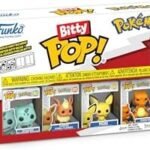 Funko Bitty Pop! Pokemon – Bulbasaur – 4 Packet A Mystery Mini Figurine in Surprise – 2.2 cm Collectable – Stackable Shelf Included