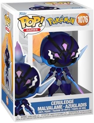Funko Pop! Games: Pokemon - Ceruledge - Malvalame - Collectible Vinyl Figure - Gift Idea - Official Products - Video Games Fans