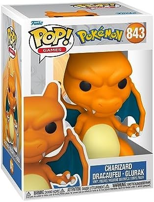 Funko Pop! Games: Pokemon - Charizard - Charizard - Collectible Vinyl Figure - Gift Idea - Official Products - Toys for Children and Adults - Video Games Fans