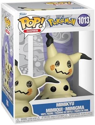 Funko Pop! Games: Pokemon - Mimikyu - Mimiqui - Collectible Vinyl Figure - Gift Idea - Official Products - Toys for Children and Adults - Video Games Fans