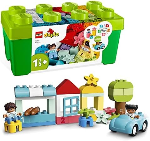LEGO 10913 DUPLO Classic La Boîte de Briques Jeu De Construction Avec Rangement, Jouet éducatif pour Bébé de 1 an et plus