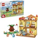 LEGO Bluey The Family House of Bluey - Modular TV Series Model - Toy with Many Rooms, Garden, 4 Minifigures & Accessories - 4 Year Old Boy or Girl Birthday Gift 11203