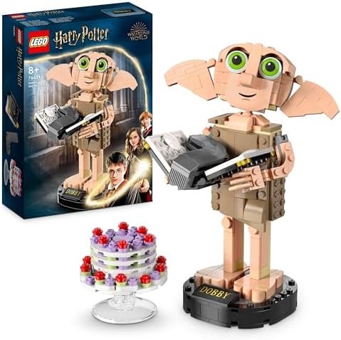 LEGO Harry Potter 76421 Dobby the Elf House, Toy Figurine and Decoration Accessory, Character Collection, Gift for Girls and Boys from 8 Years Old