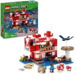 LEGO Minecraft The House of Champimeuhs - Construction Toy with Steve Figure, Mobs, Table and Farm - Gift for Gamer, Girl or Boy from 8 Years Old 21270