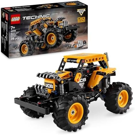 LEGO Technic Monster Jam DIGatron with Retrofriction - Truck Model for Boys and Girls from 7 Years - Creative Game for Car Enthusiasts - Gift Idea for Mechanical Lovers 42199