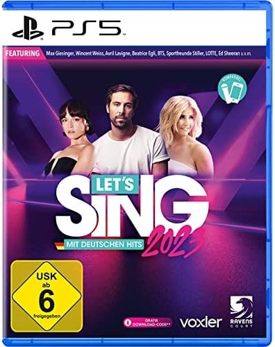 Let's Sing 2023 German Version (PlayStation 5)