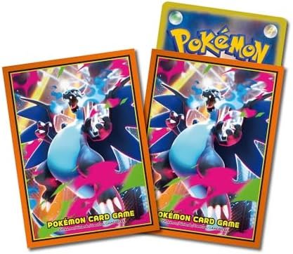 Pokemon 65ct Deck Shield Mega Charizard X Card Game
