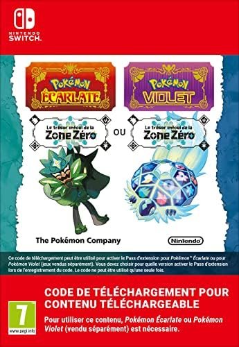 Pokémon Écarlate/Violet Le trésor enfoui de la Zone Zéro | Nintendo Switch – Code jeu à télécharger