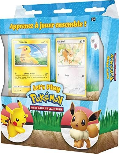 Pokémon: Pokémon TCG Pokémon Let's Play Pikachu & Eevee Decks (2 Ready-Made 60 Card Decks with Accessories)