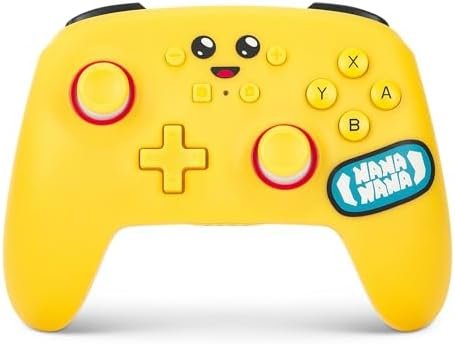 PowerA Manette sans Fil améliorée pour Nintendo Switch, modèle OLED et Switch Lite, Accessoire de Jeu, Manette de Jeu, Manette Gaming, Manette Bluetooth, sous Licence Officielle- Fortnite: Peely