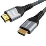 16K 10K 8K HDMI Cable 2.2 96Gbps 3m Ultra High Speed Support 16K 60Hz 8K 240Hz 4K 480Hz HDCP 2.2&2.3 DTS:X Dynamic HDR Dolby Atmos eARC Compatible with PS5/Monitor/Roku TV/HDTV/Blu-ray