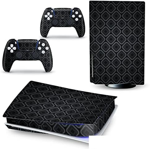 Skin Decal Console for PS 5 Edition Disc 2 Controllers Envelopes Cover Vinyl Version Disc for PS5 29738 Bubble-Free Foam Anti-Scratch