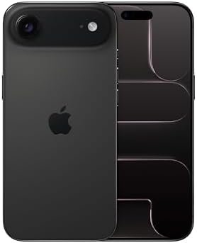 Apple iPhone Air 256GB: The Thinnest iPhone, 6.5-inch Screen Up to 120Hz, Powerful A19 Pro Chip, Center Stage Front Camera, One-Day Battery Life; Space Black