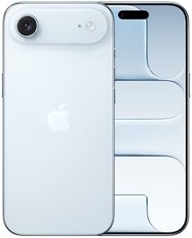 Apple iPhone Air 256GB: The Thinnest iPhone, 6.5-inch Screen Up to 120Hz, Powerful A19 Pro Chip, Center Stage Front Camera, One-Day Battery Life; Sky