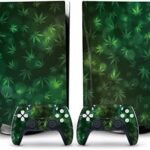 pour PS5 Skin Disc Edition Anime Console Et Contrôleur Vinyl Cover Skins Wraps pour PS 5 Disc Version(51995) sans Bulles sans Mousse Anti-Rayures