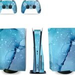 pour PS5 Skin Disc Edition Anime Console Et Contrôleur Vinyl Cover Skins Wraps pour PS 5 Disc Version 93985 sans Bulles sans Mousse Anti-Rayures