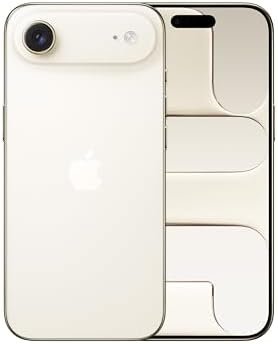 Apple iPhone Air 256GB: The Thinnest iPhone, 6.5-inch Screen Up to 120Hz, Powerful A19 Pro Chip, Center Stage Front Camera, One-Day Battery Life; Light Gold