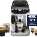 De'Longhi Magnifica Evo Next ECAM312.80.SB, Automatic Coffee Machine with Automatic Milk Frother, Coffee Beans and Cappuccino Machine with Intuitive Touch Screen, Silver/Black