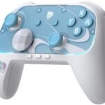 EasySMX Controller for Switch 2/Switch with Interchangeable Magnetic Cover, Wireless PC Controller with Alarm Clock/TMR Function/Joystick/RGB/Turbo, S10 Mobile Controller for Switch 2/PC/Android/iOS