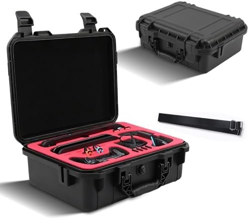 Hard Carry Case for Nintendo Switch 2 Console, Switch 2 with Storage for Console, Dock, Pro Controller, and 10 Game Cartridges, Professional Travel Bag