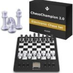 MILLENNIUM M808 ChessChampion 2.0- Your Smart Chess Trainer with Tips, Suggestions for Shots & Mini Games - Perfect for Beginners & Kids