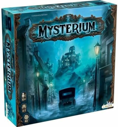 Mysterium Libellud Mysterious & Cooperative Investigation Game for Children 10 Years Old - Become a Medium or Ghost - 2 to 7 Players - 45 Min - in French