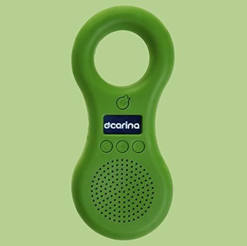 Ocarina Player - Special Edition 2025 (Green) – Children's Audio Player, Made in Italy, Portable, Shockproof, Durable. Bluetooth Connection.