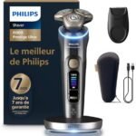 Philips i9000 Prestige Ultra Shaver, Wet and Dry Electric Shaver, Skin IQ Pro Technology, Triple Lift & Cut System, 360° Rotating NanoTech Precision Blades, 5 Shaving Modes, XP9402/11