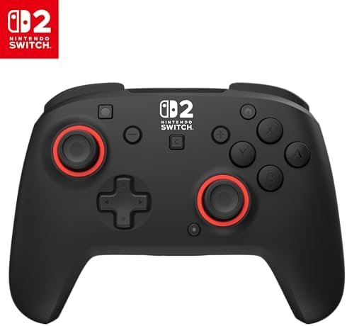 Turtle Beach Rematch Noir Manette de gaming RGB sans fil Sous licence officielle pour Nintendo Switch 2